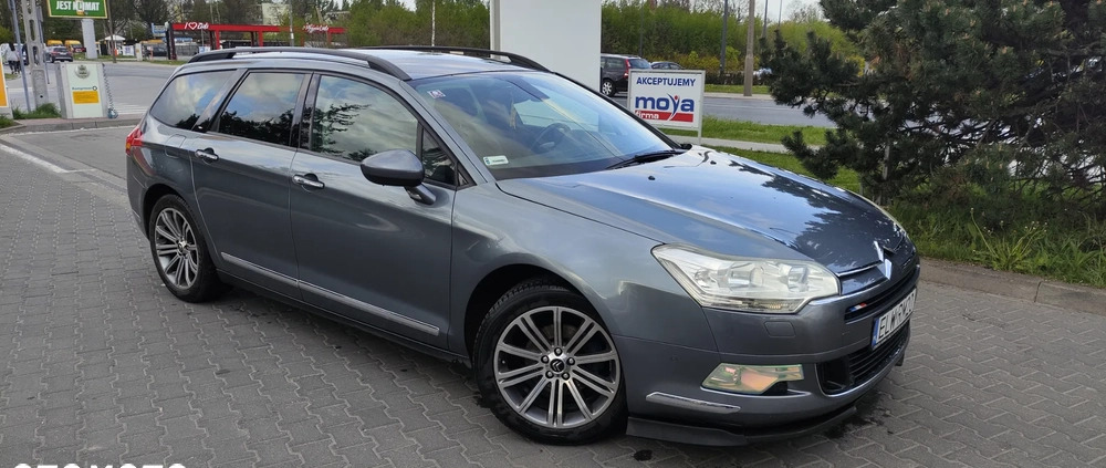 Citroen C5 cena 19500 przebieg: 270000, rok produkcji 2009 z Łódź małe 121